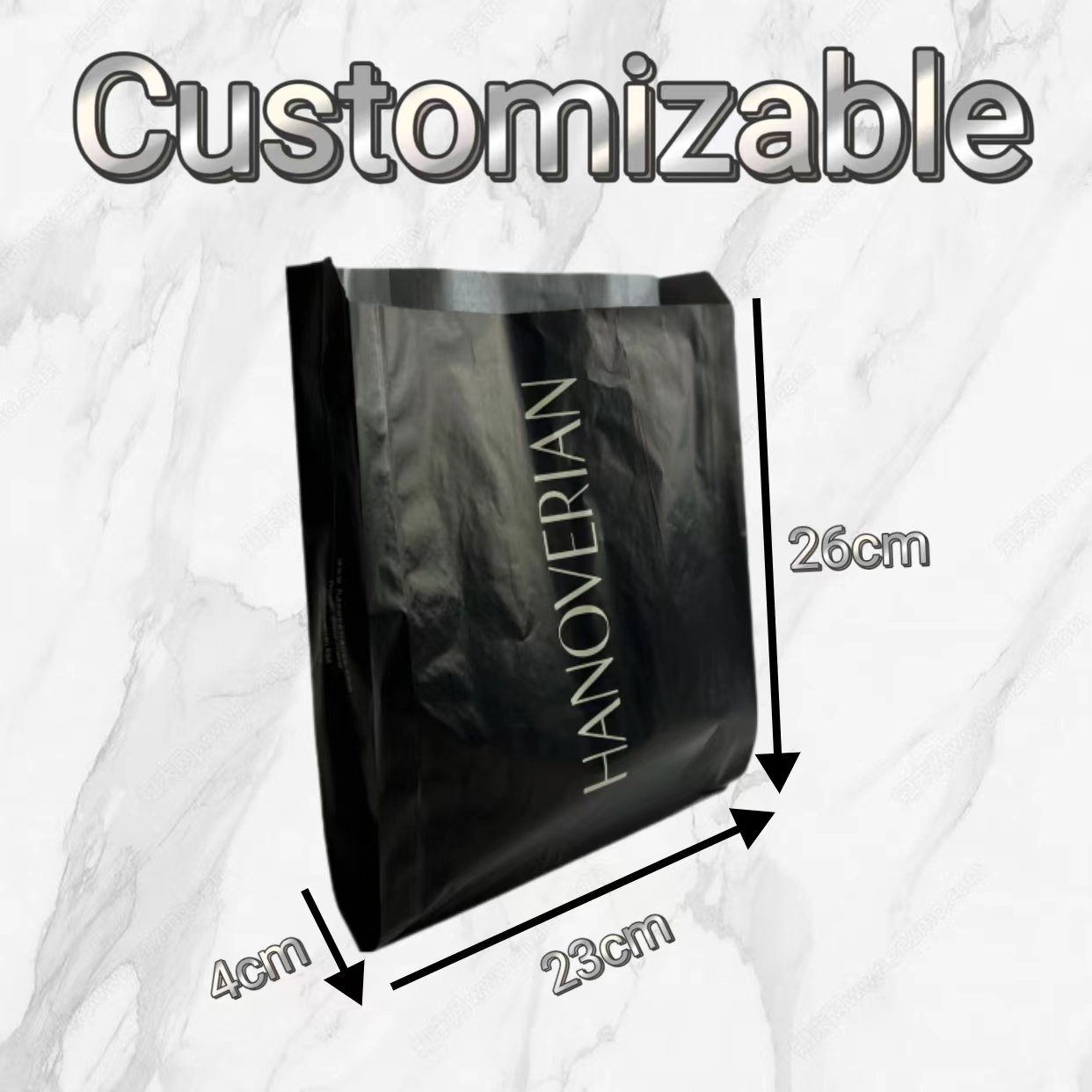Custom Print Paper Bag Greaseproof Black Wax Coated Parchment Paper Bag with Logo Chocolate Croissants Bags for Packaging Chips