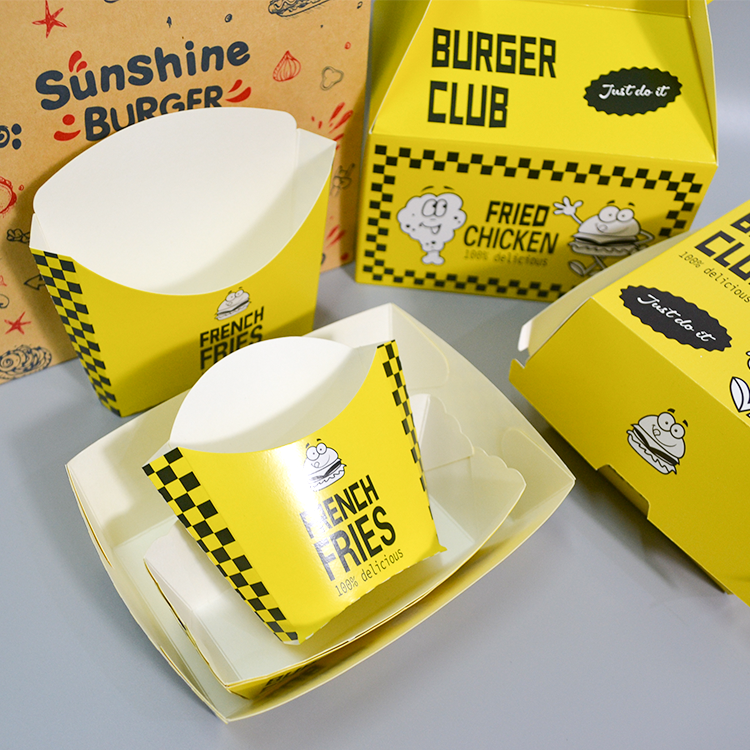 Custom Printed Logo Disposable Takeout Kraft Paper Sushi Tray Brown Food Boat Box Tray