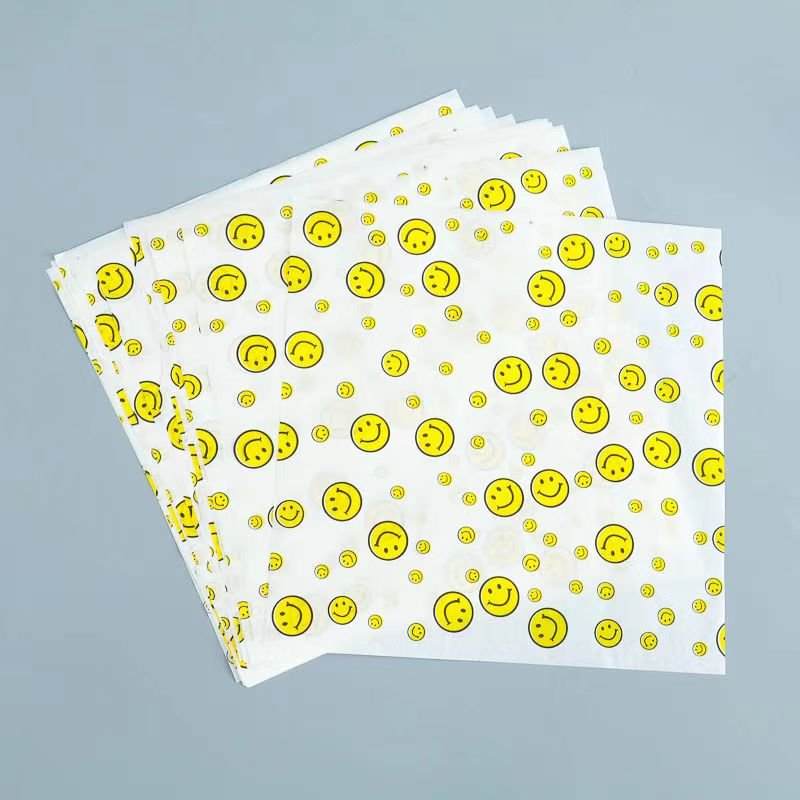 PE Coated Food Grade Custom Design And Size Grease Proof Sandwich Paper Deli Burger Wrapping Paper Bread Packaging Paper