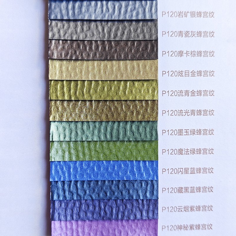 Manufacturer wholesale pearl honeycomb pattern exquisite packaging paper, wear-resistan paper, artistic embossed paper 120g