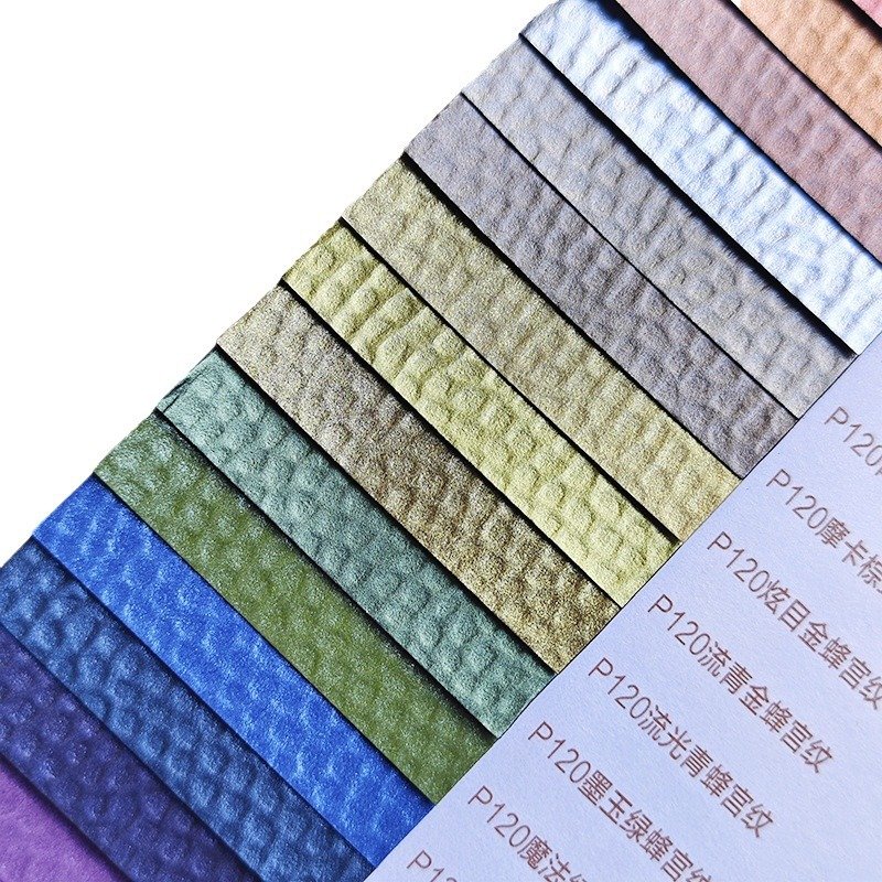Manufacturer wholesale pearl honeycomb pattern exquisite packaging paper, wear-resistan paper, artistic embossed paper 120g