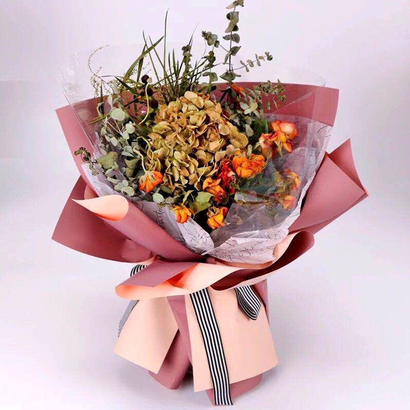 Economical Custom Design Factory Manufacture Various Tissue Flower Wrapping Paper