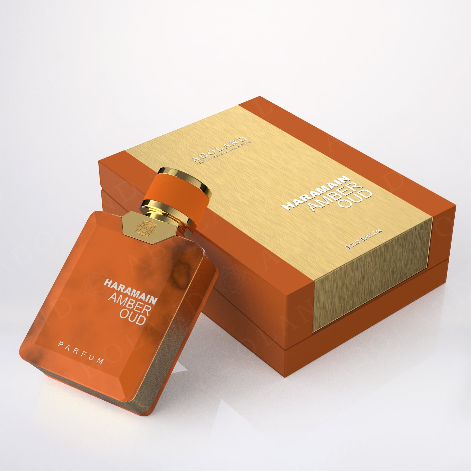 Customize Perfume Box Design Logo Luxury Glass Perfume Bottle Set with box