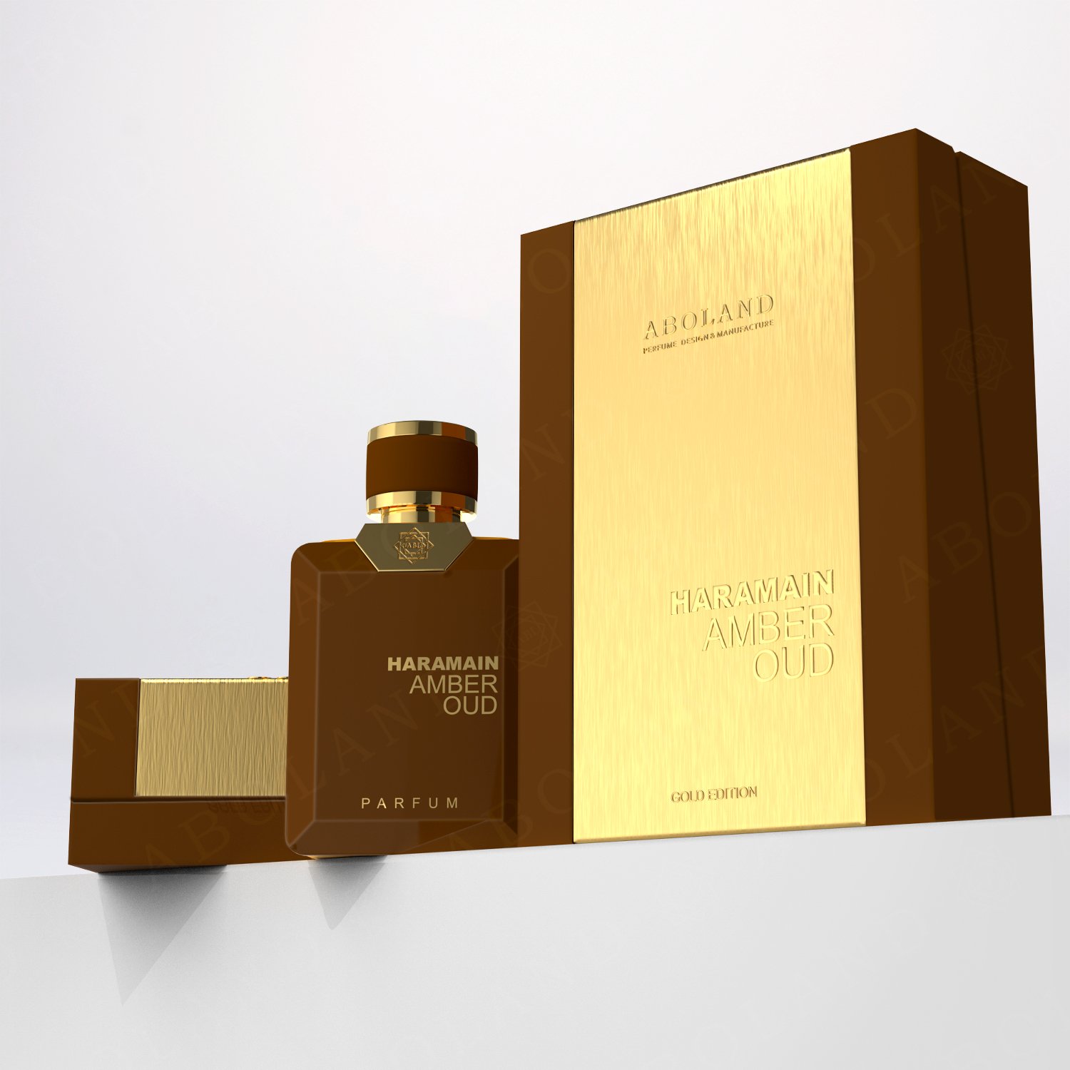 Customize Perfume Box Design Logo Luxury Glass Perfume Bottle Set with box