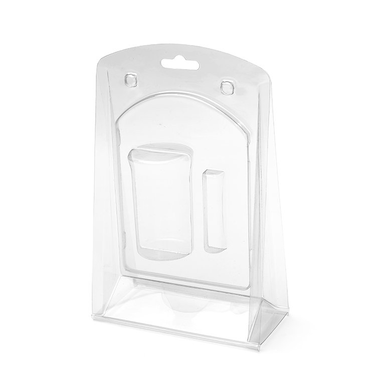 Custom PET Clear Plastic Clamshell Packaging Cardboard Blister Packaging Paper Card