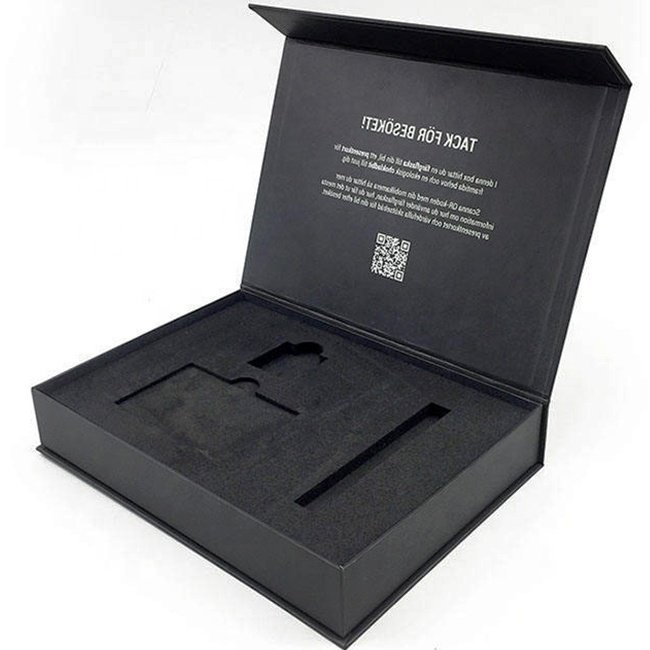 High Quality Magnetic Gift Box Custom And Black Luxury Paper Packaging Boxes For Product