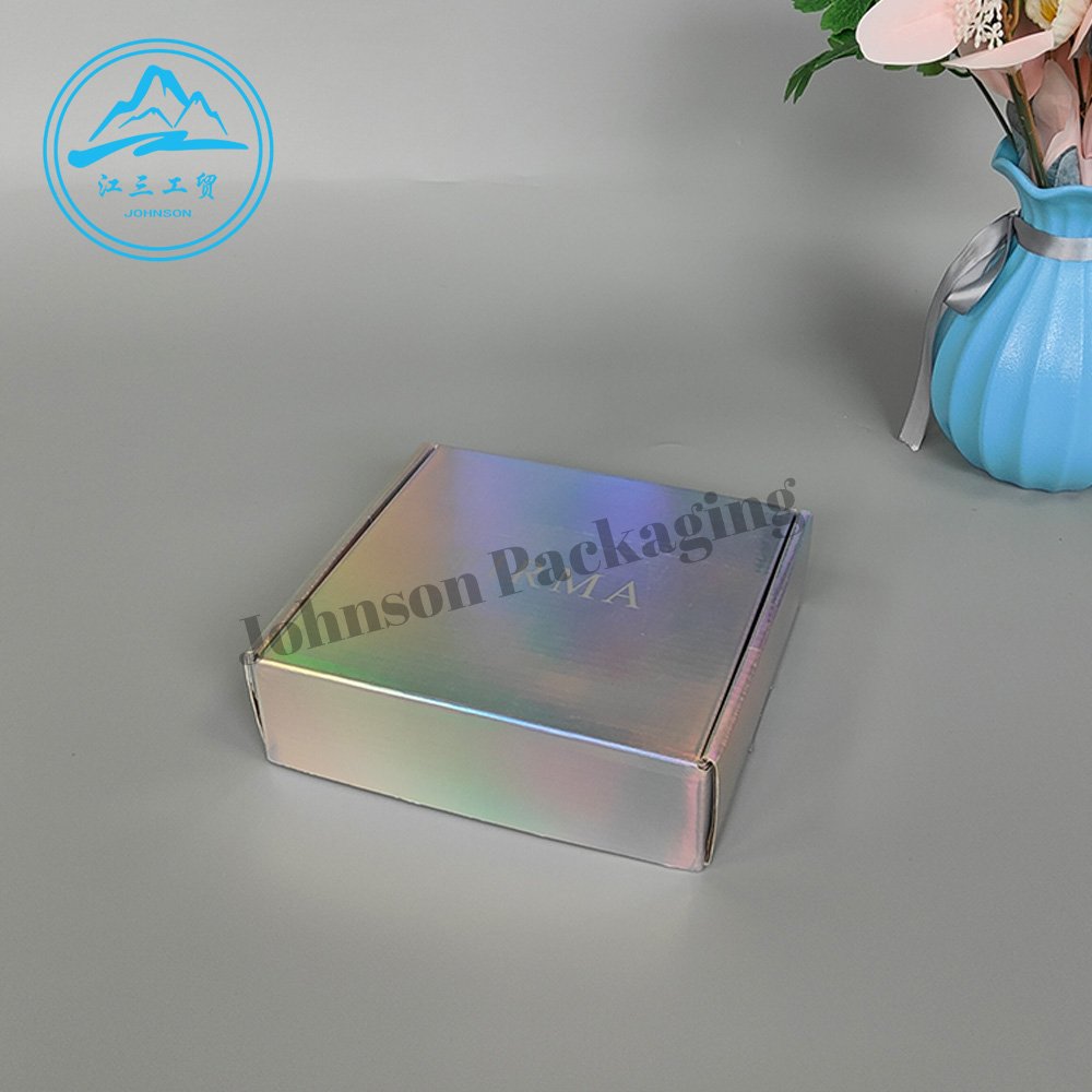 Customlaser Paper Reflection Boxes Custom Printed Holographic Lazer Paper Box Mailer Box