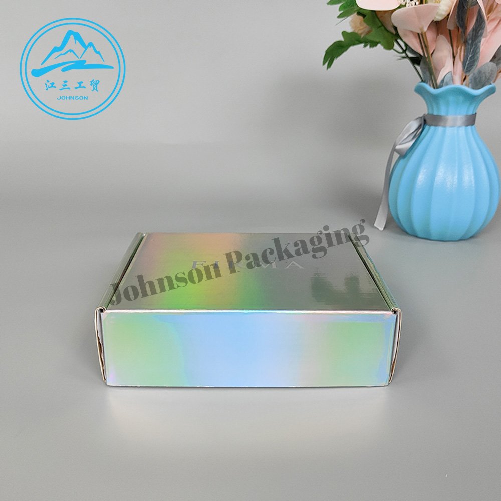 Customlaser Paper Reflection Boxes Custom Printed Holographic Lazer Paper Box Mailer Box