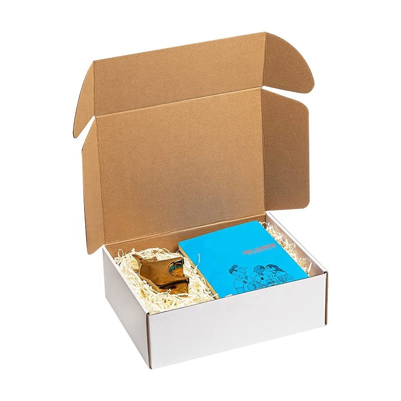 Luxury Clothing Shoes Corrugated Board Silver Socks Kraft Box Custom Clothing Package Box Gift Paper with Paper Socks Men Accept