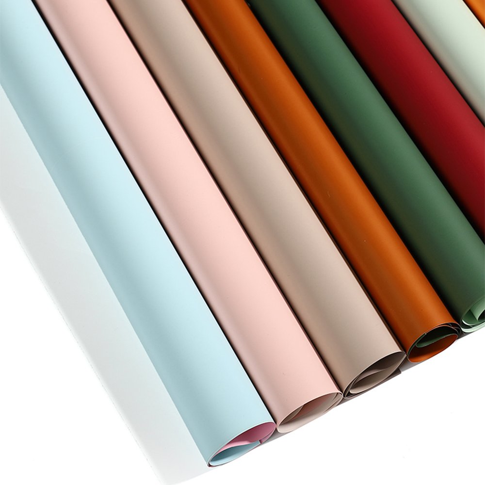 eco friendly custom water proof packing bouquet wrapping paper sheets roll package cellophane packaging flower packing paper