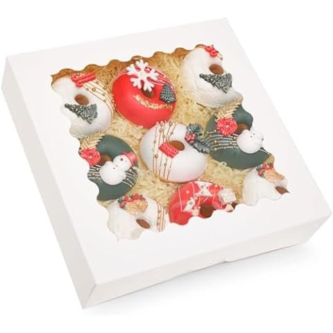 Recyclable cardboard sweet cup cake dessert box packaging custom mini cake slice pop box cup clear cake boxes with window