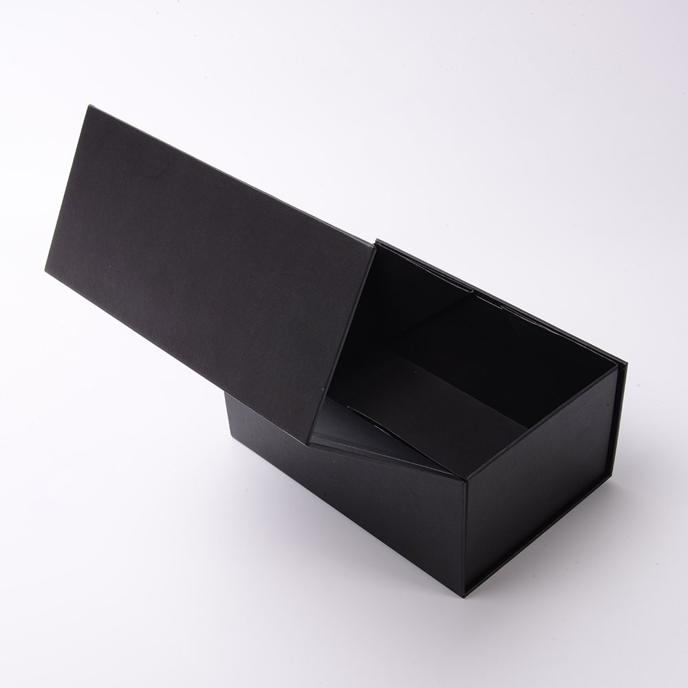 Black Custom Logo Wholesale Luxury Premium Cardboard Wig Hair Extension Clothing Magnetic Folding Paper Packaging Gif Boxes