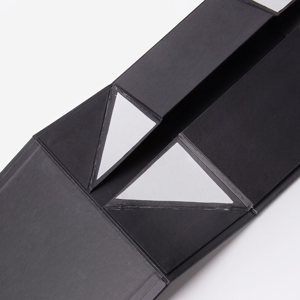 Black Custom Logo Wholesale Luxury Premium Cardboard Wig Hair Extension Clothing Magnetic Folding Paper Packaging Gif Boxes