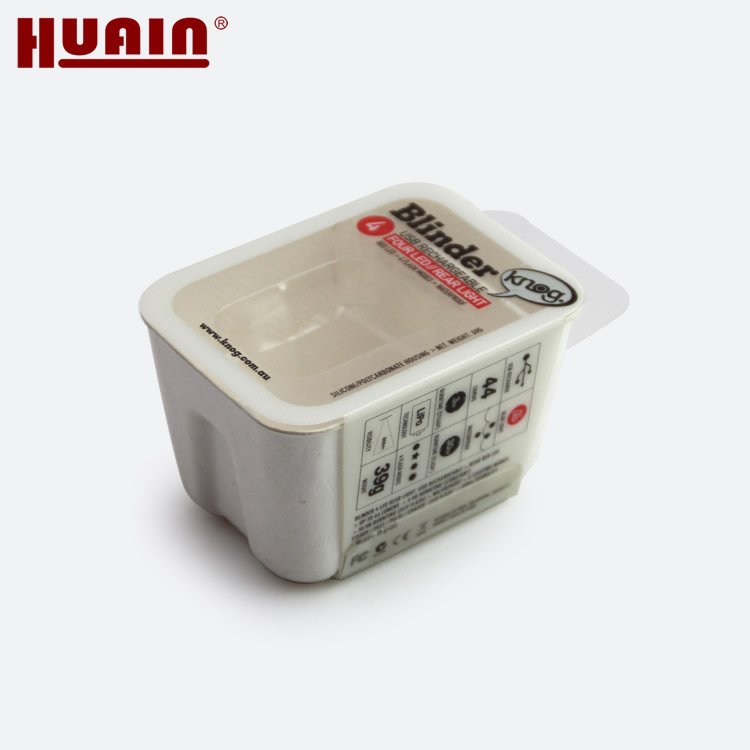 Eco Friendly Molded Pulp Box for Ice Cream Packaging