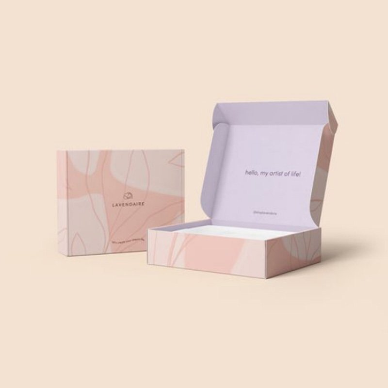 Free Sampling Custom Design Corrugated Paper Clothing Pillow Mailing Packaging Gift Box
