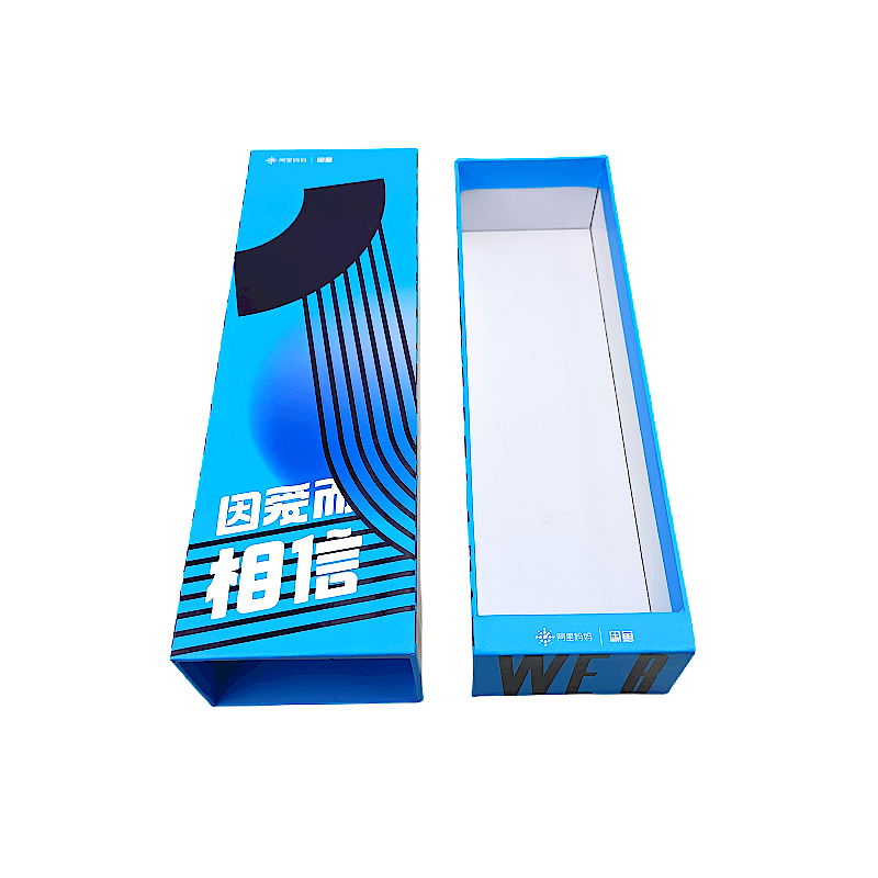 Custom Logo Long Watch Necklace Jewellery Watchband Gift Packaging Sliding Boxes Rigid Luxury Paper Drawer Jewelry Packing Box