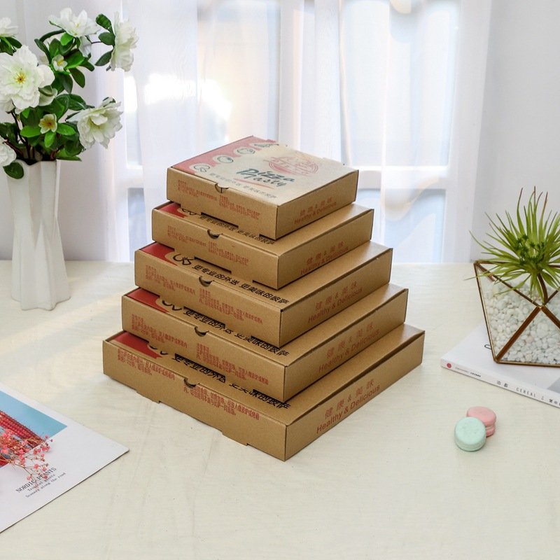 Cheap price Wholesale Custom 12 16 18 inch pizza box Corrugated box packaging pizza box with logo