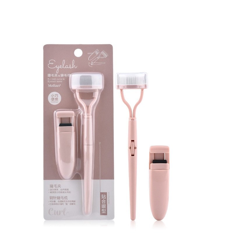 Wholesale Design Professional Beauty Cosmetic Makeup Set Eyelash Curler Storage Gift Packaging Paper Boxes With Lining Sponge