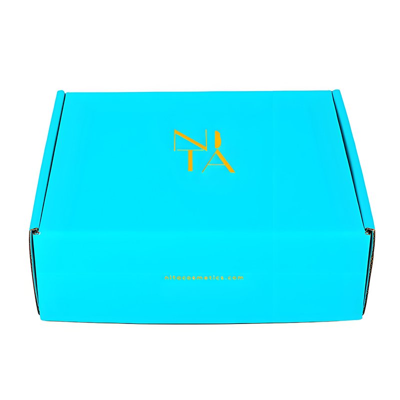 Custom Logo Cosmetic Clothing Corrug Cardboard Mailer Packaging Paper Boxes Corrugated Shipping Box For Clothes