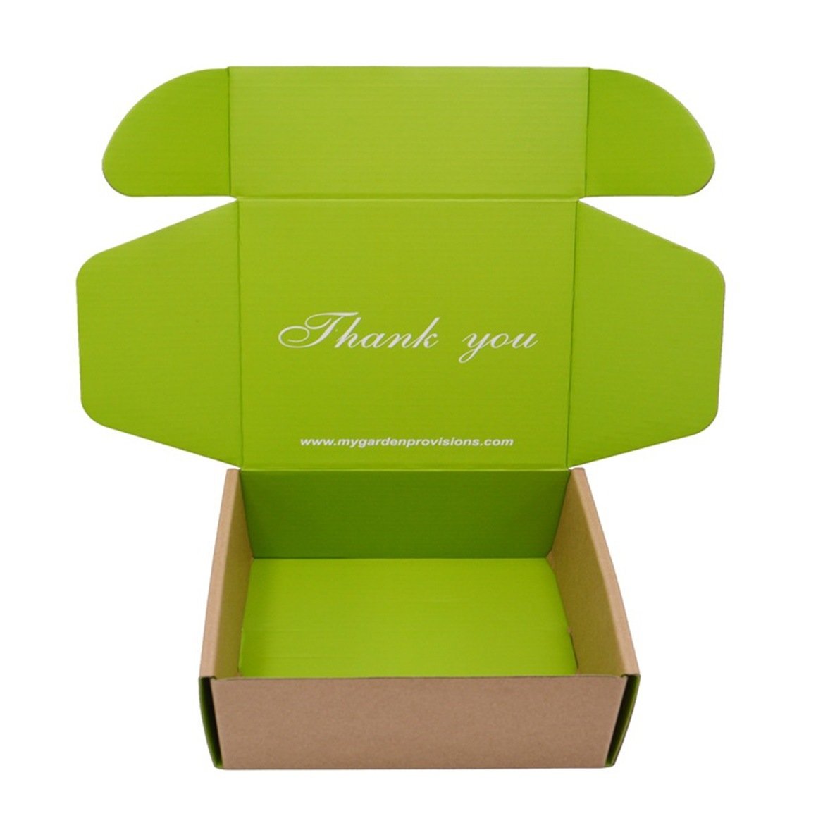 Customized recyclable pink color printing garment packaging corrugated carton shipping box