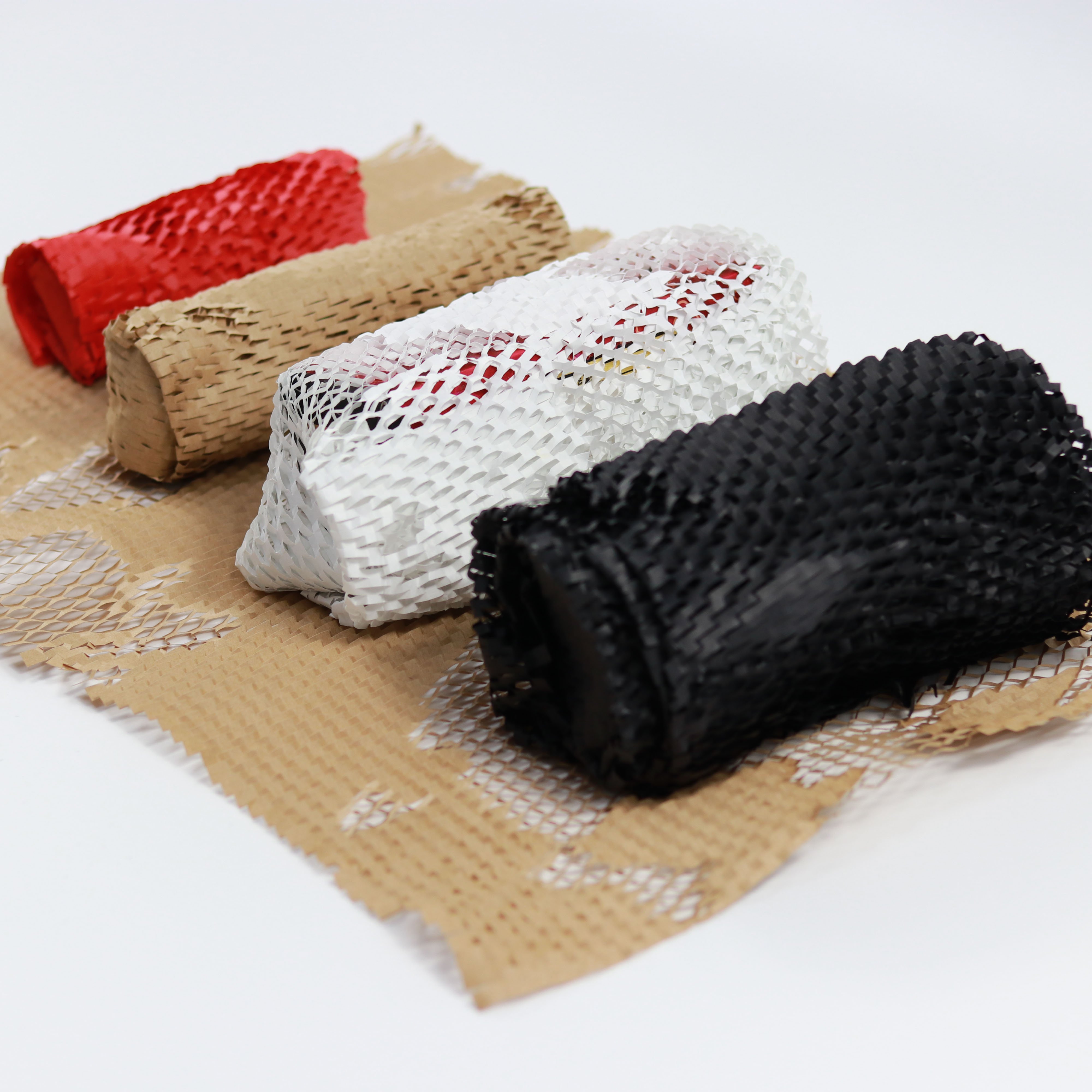 Wholesale Packaging red Honeycomb Cushioning Moving Gap Filling buffer material