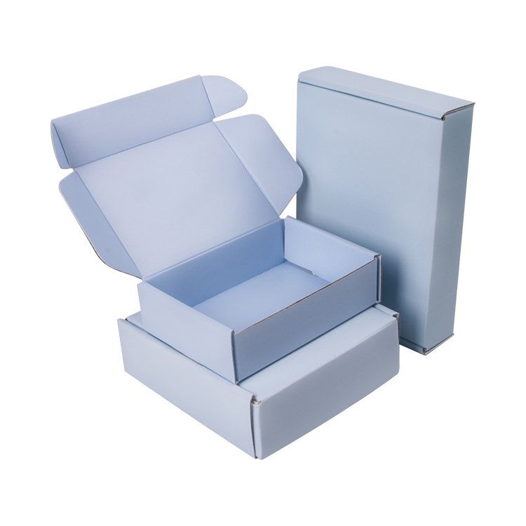 wholesale eco-friendly biodegradable packaging paper box pink mailer shipping boxes for jewelry clothes