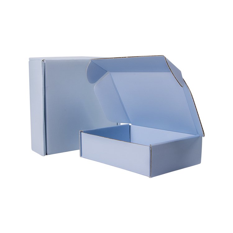 wholesale eco-friendly biodegradable packaging paper box pink mailer shipping boxes for jewelry clothes