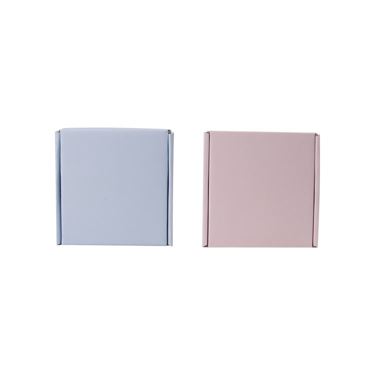 wholesale eco-friendly biodegradable packaging paper box pink mailer shipping boxes for jewelry clothes