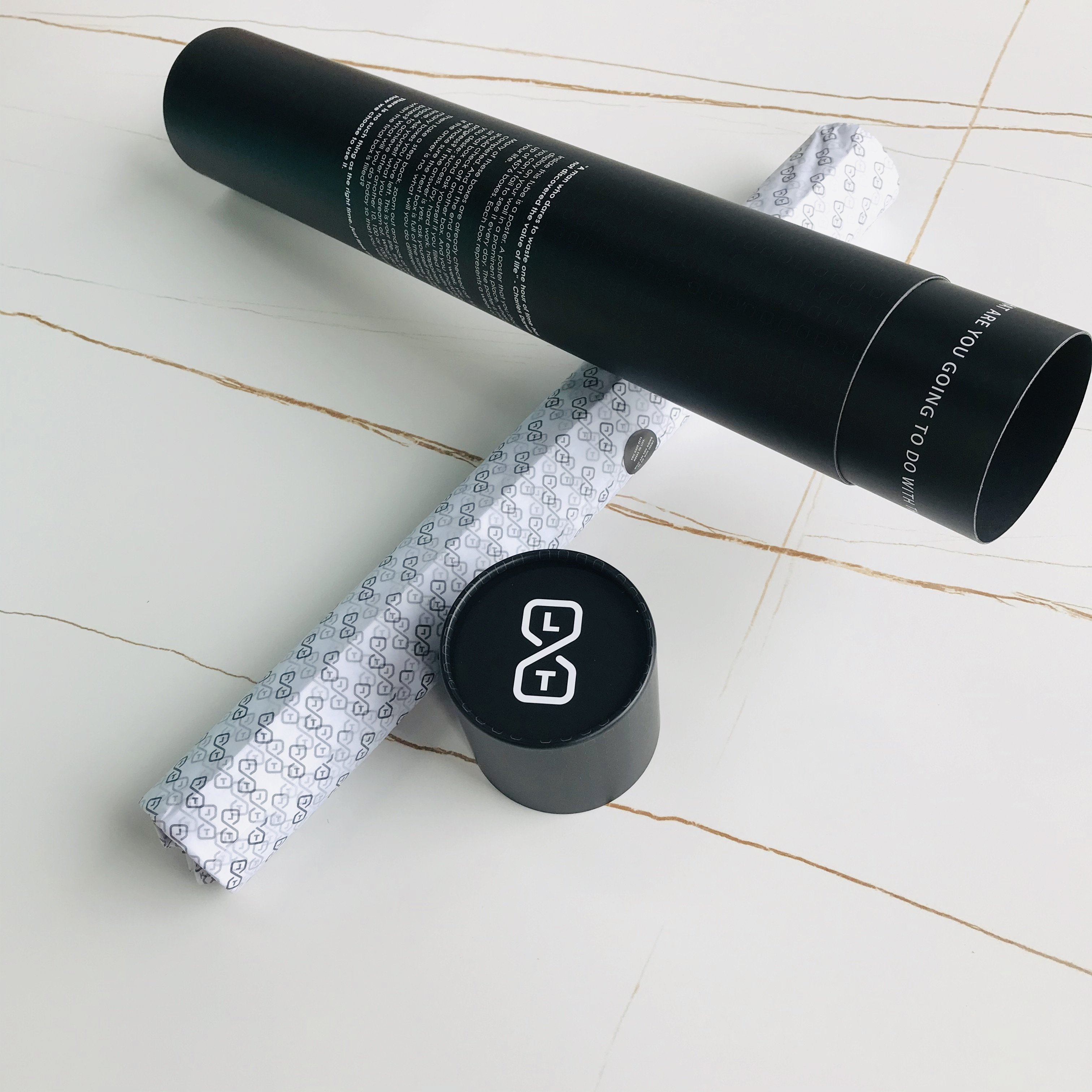 custom logo A1 A2 A3 A4 100% eco friendly packaging paper poster tube