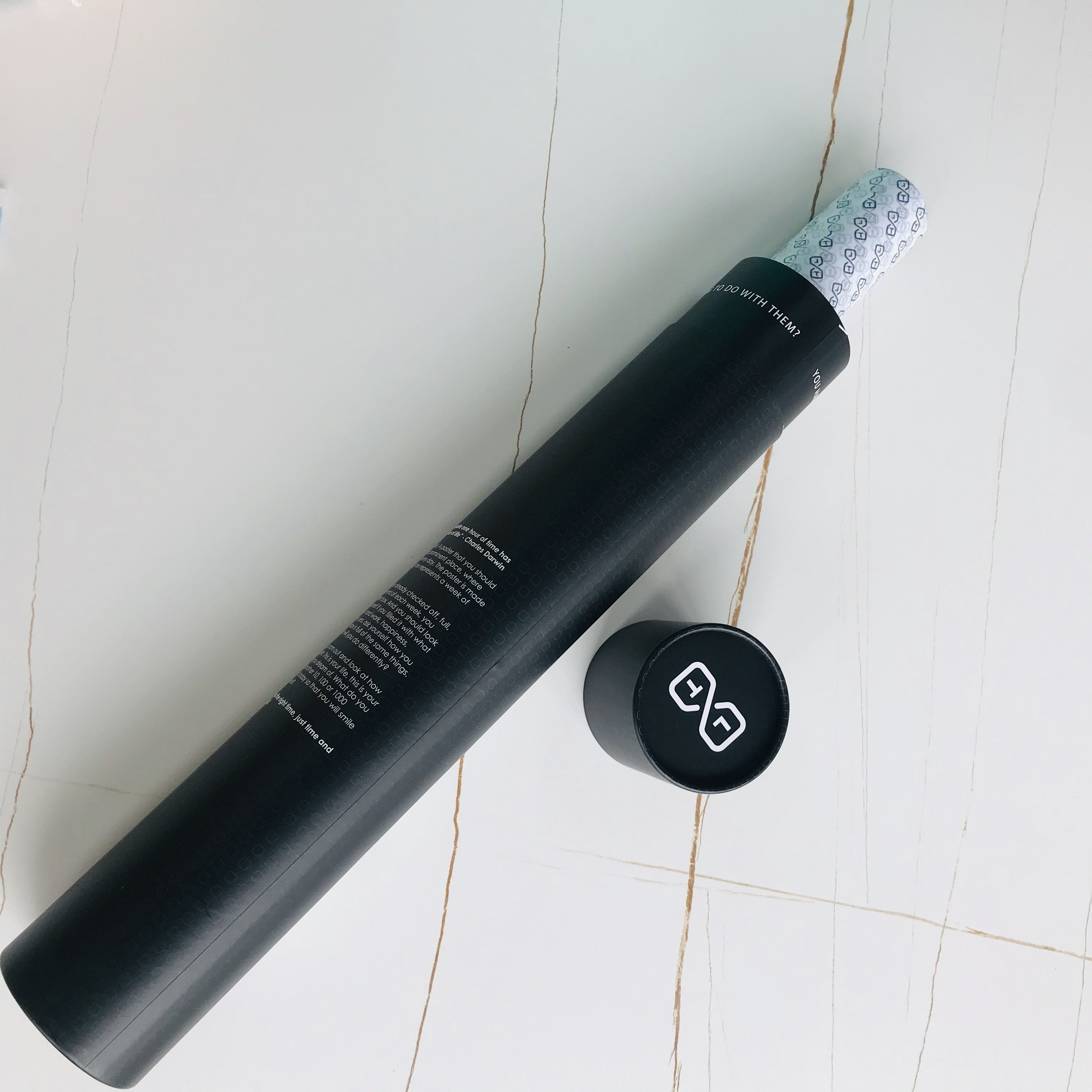 custom logo A1 A2 A3 A4 100% eco friendly packaging paper poster tube