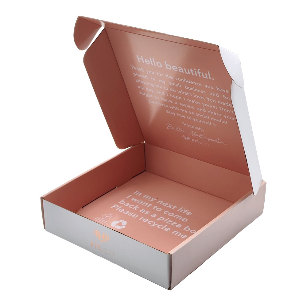 Product Customize Mailer Box Packaging Printing Clothes Apparel Corrugated Custom Wig Boxes with Logo Packaging