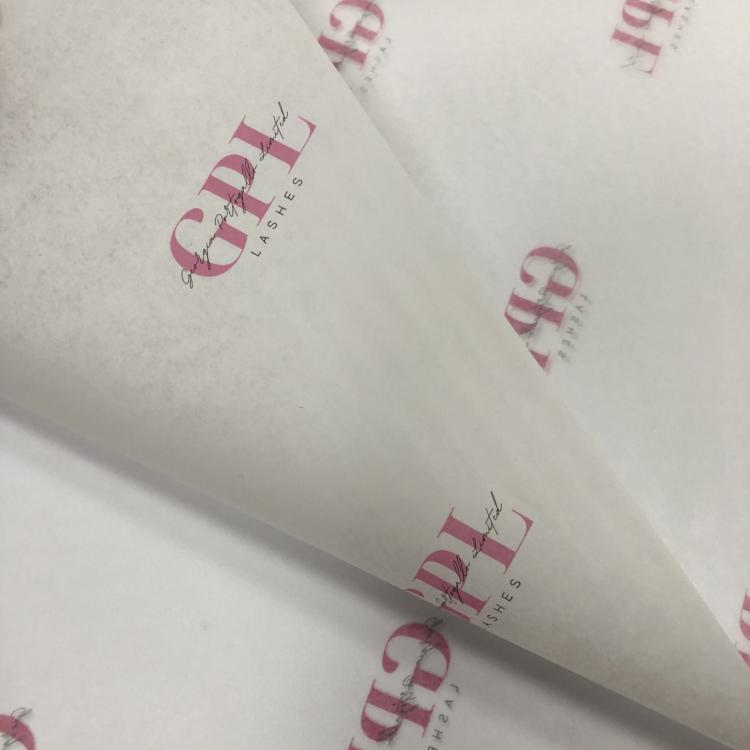 Custom Design Logo Color Printed Grease Silk Paper Luxury Gift Clothing Packaging Tissue Wrapping Paper