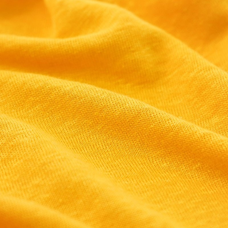 RTS 100% Linen Knitted Organic Linen Single Jersey Fabric For T-Shirt