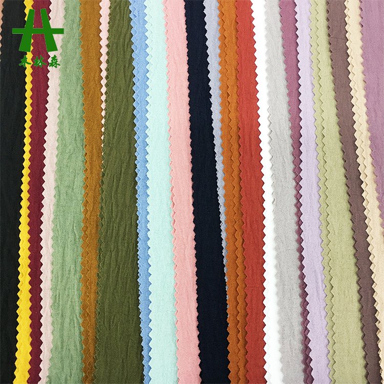 Mulinsen Textile Solid Color Airflow Crepe 100% Polyester CEY Fabric