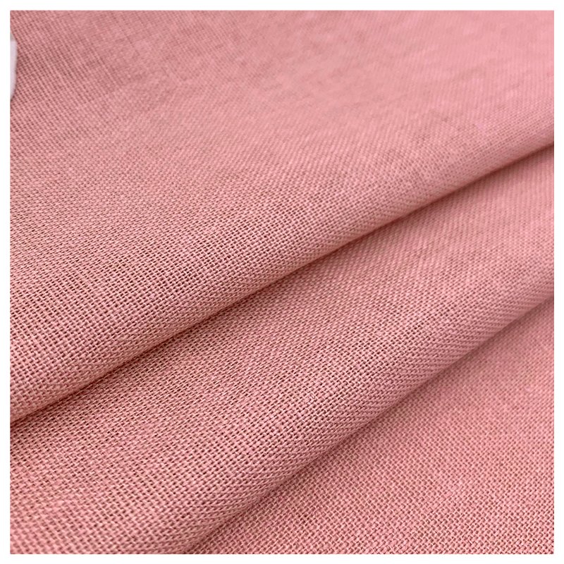 High Quality Shirt Cloth Clothing Cotton 8837# Wholesale Shirting Man Dress Soft Woman Polyester Linen And Viscose Blend Fabric