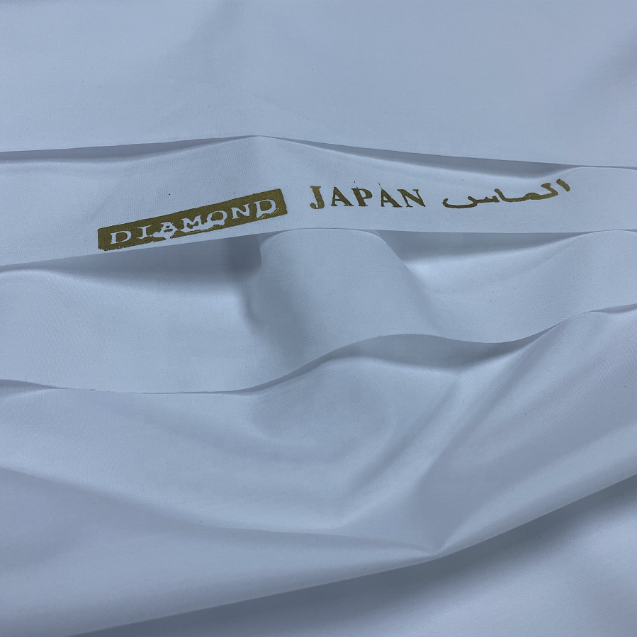 Hot Sale Woven Summer 100% Polyester Filament White TOYOBO Arab Thobe Thawb Fabric