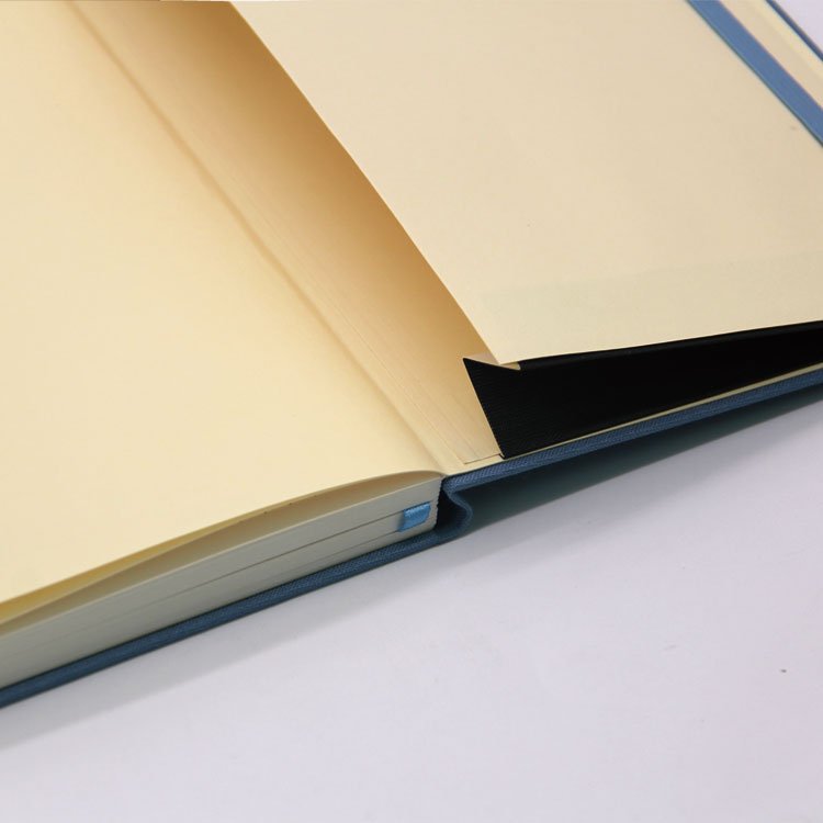 LABON A5 Linen Fabric Hardcover Recycled Thick Paper Dotted Journal Custom Notebook For Office Supply