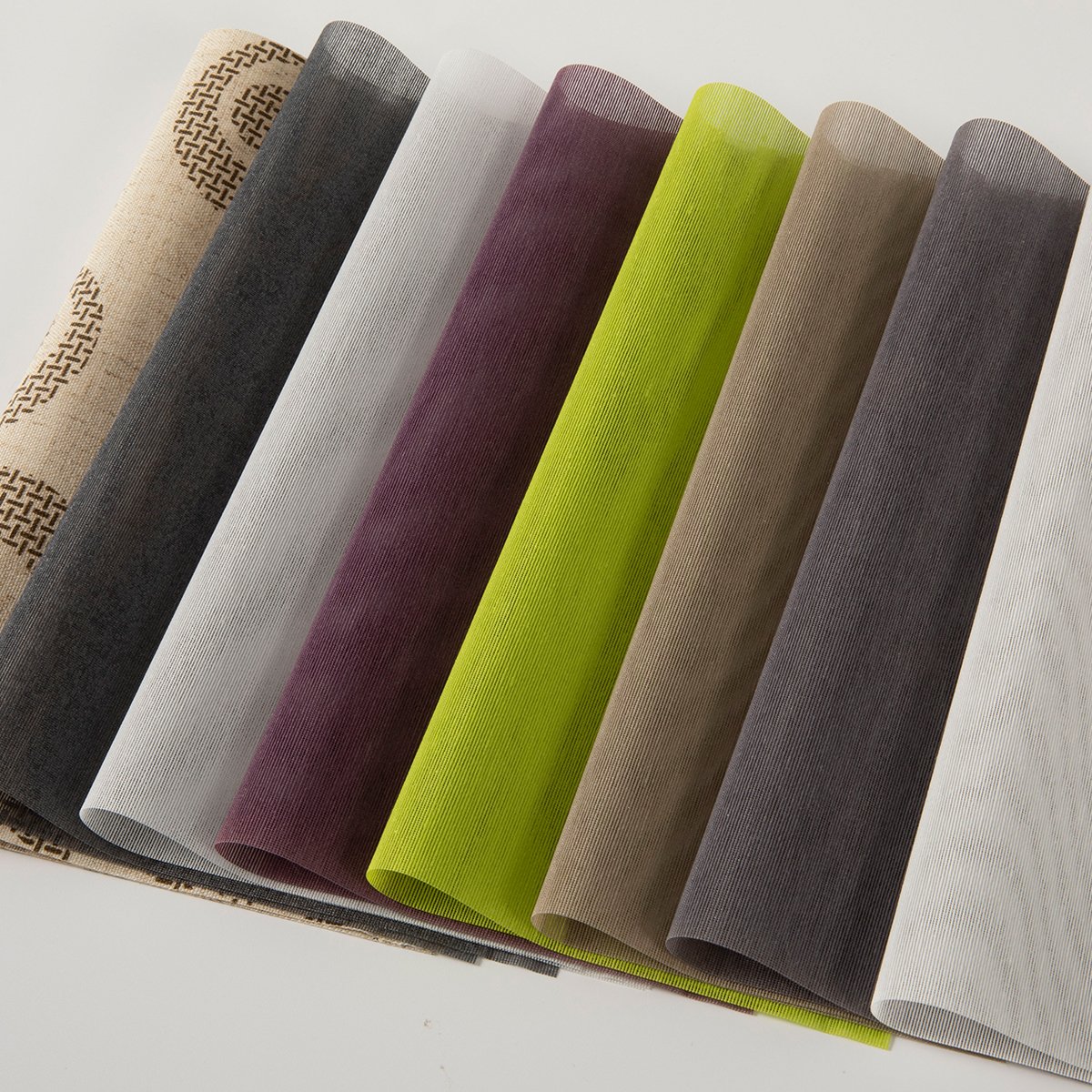 Fabrics Roller Blinds 2021 New Popularity Hot Sale Products Polyester Vertical Pattern Fabric for Curtains All-season Right Open