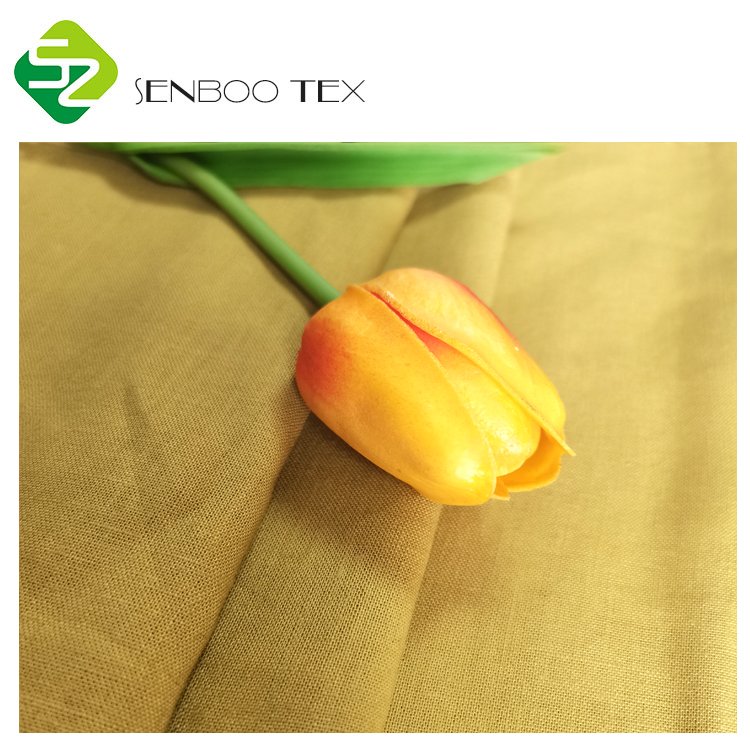 Linen viscose fabric wholesale linen55% viscose45% breathable for garment and home textile