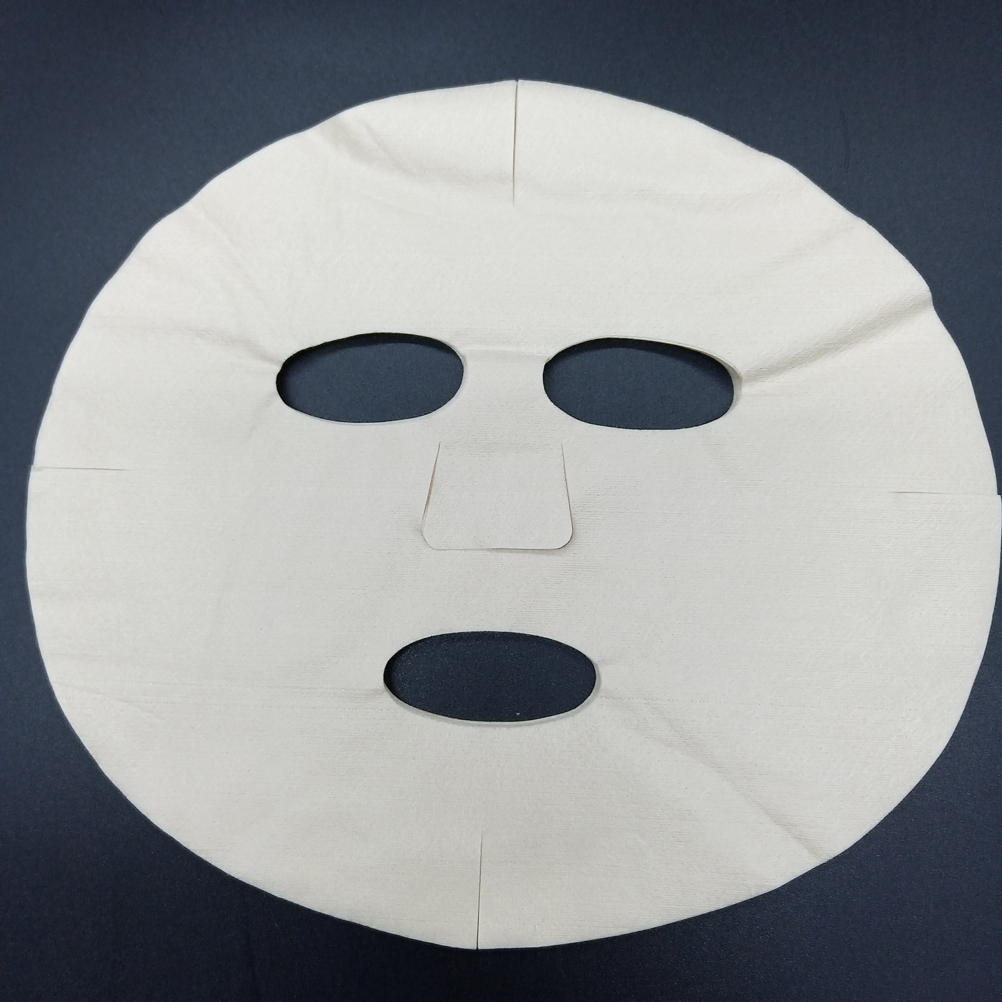 50gsm 100% TEA Fiber Organic Pre-Cut Eco-Friendly Skin Care Spunalce Nonwoven Facial Mask Sheet