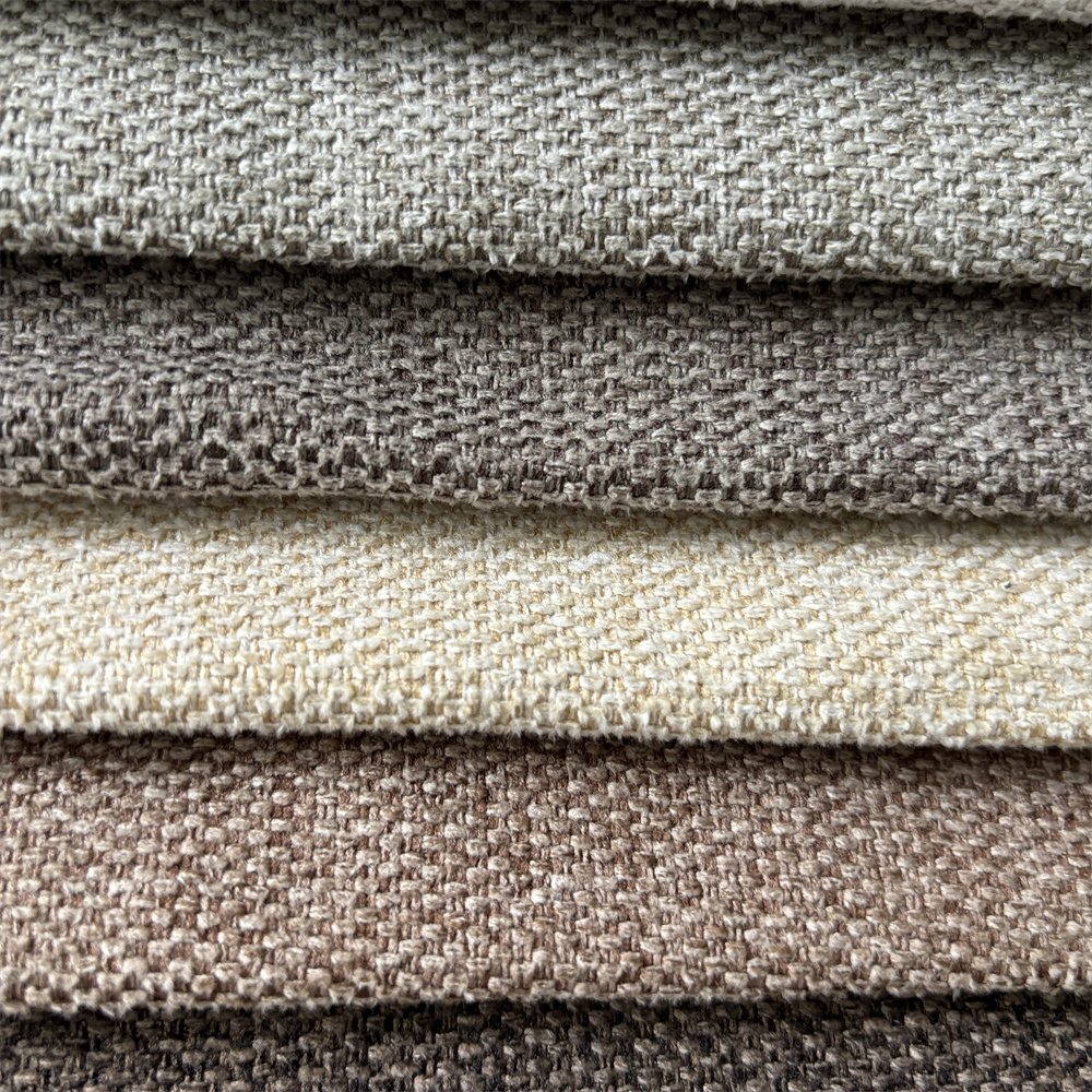 2024 linen fabric for upholstery print linen fabric yarn dyed fabric textile raw material Vega 0203