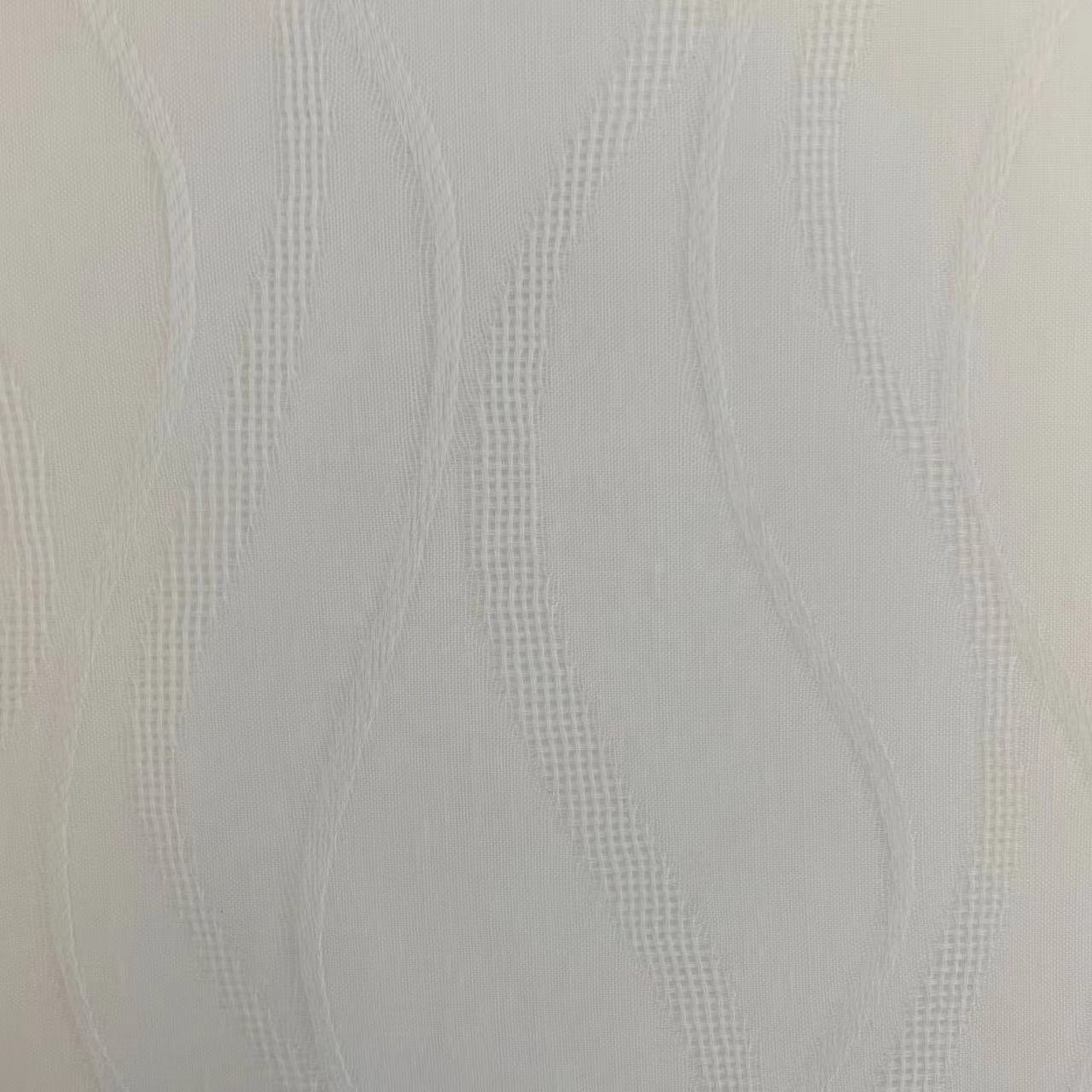 Soft Poly Linen Voile Fabric Chiffon Sheer Curtain Fabric Window Decoration