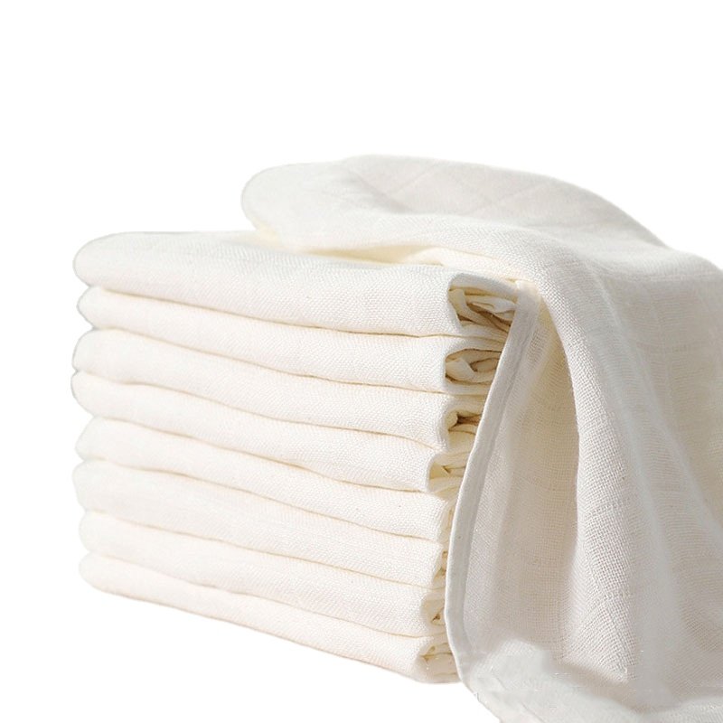 Wholesale printed gauze bamboo cotton muslin fabric for baby swaddle