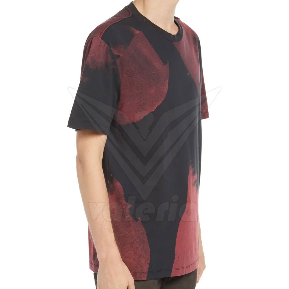 New Arrival Men's Gym Running Fitness T-Shirt Custom Design Sublimation Casual Wear Solid Color Light Breathable Knitted Fabric