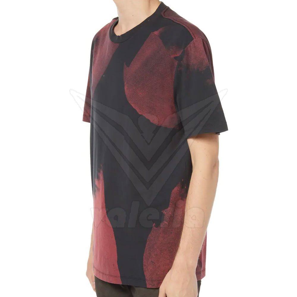 New Arrival Men's Gym Running Fitness T-Shirt Custom Design Sublimation Casual Wear Solid Color Light Breathable Knitted Fabric
