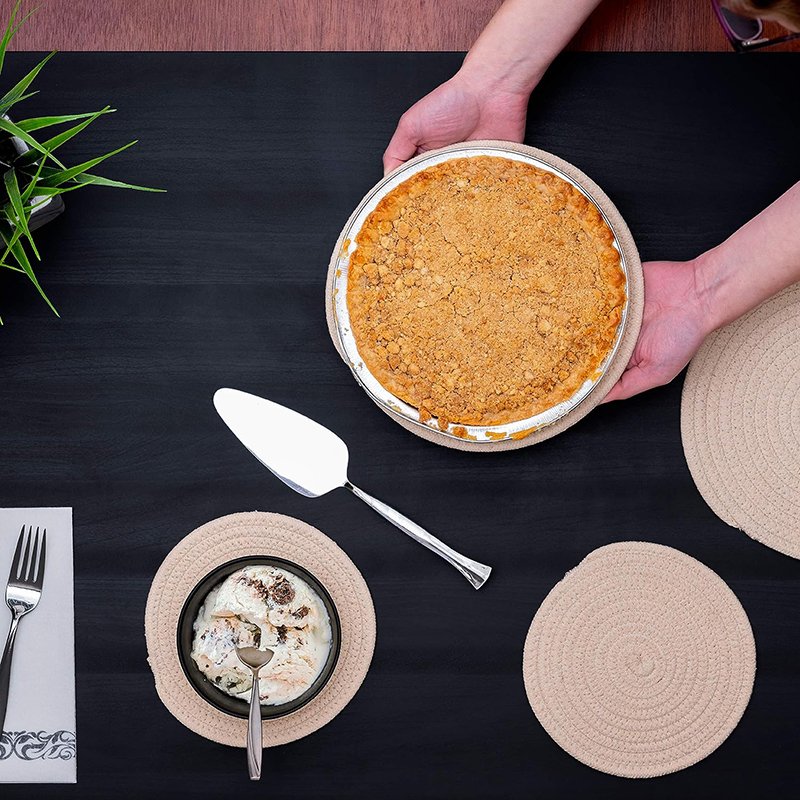 Orchid Garden round Placemat Non-slip Leather Rose Gold Silicone Cotton Brown Printed 10 Pcs Per Poly Bag Dining Tables Weddings