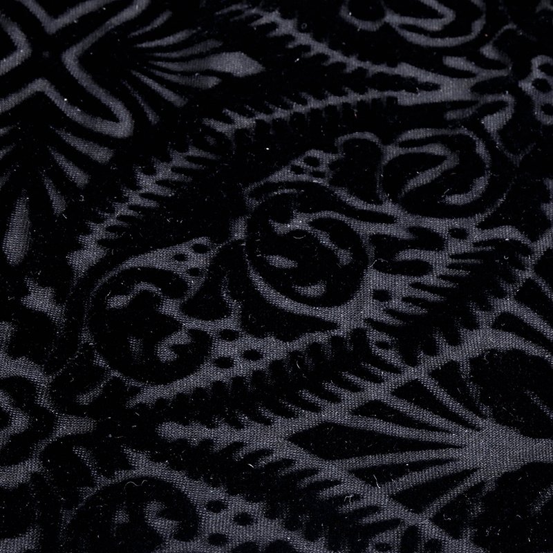 New Fashion Design Custom 4 Way Jersey Burnout Velvet Stretch Fabric For Dress Garments