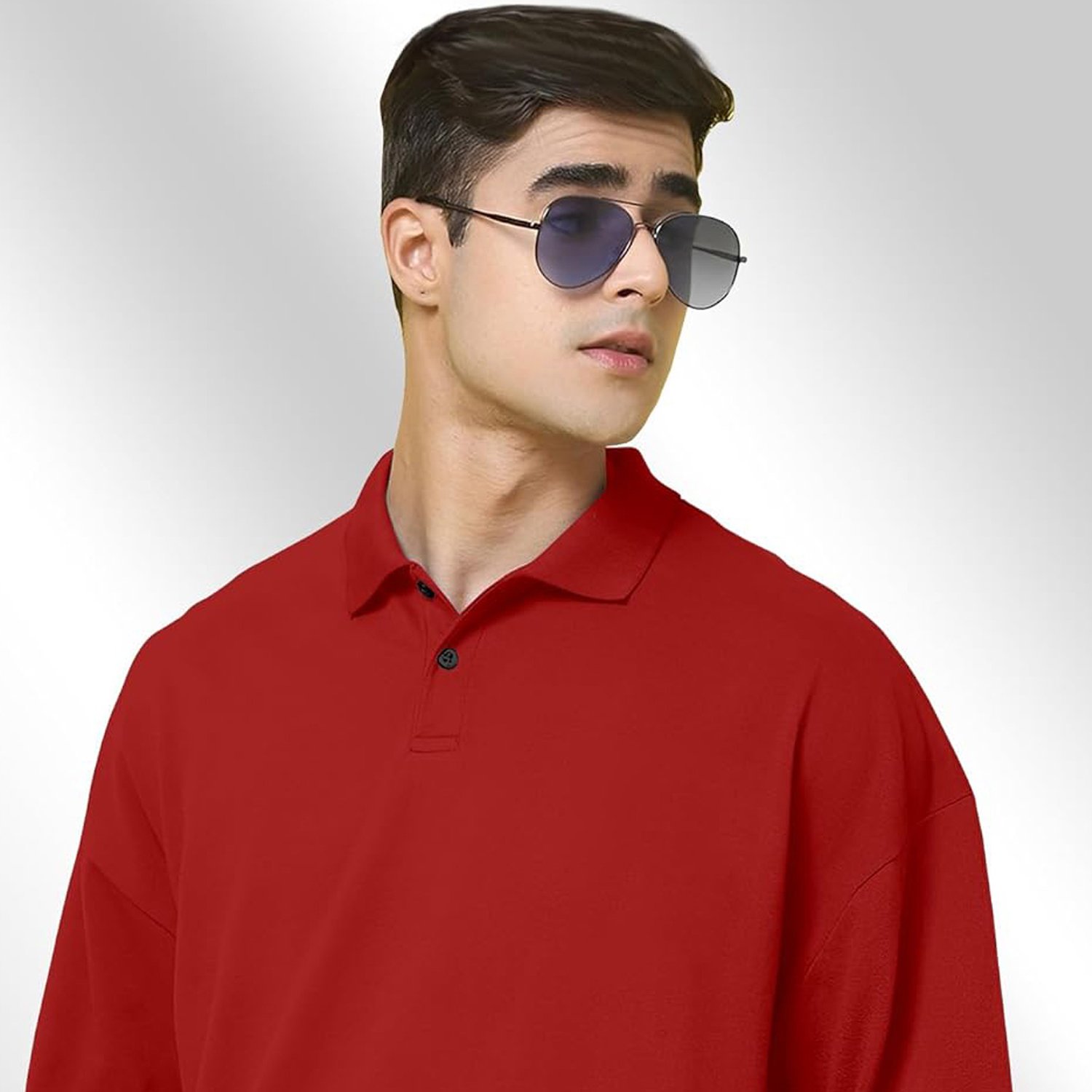 Wholesale Summer Casual Men's Polo T-Shirts Plus Size Short Sleeve Cotton/Polyester Made Jersey Fabric Jersey Fabric Type