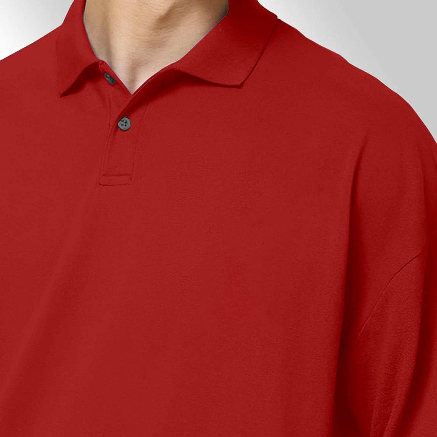 Wholesale Summer Casual Men's Polo T-Shirts Plus Size Short Sleeve Cotton/Polyester Made Jersey Fabric Jersey Fabric Type