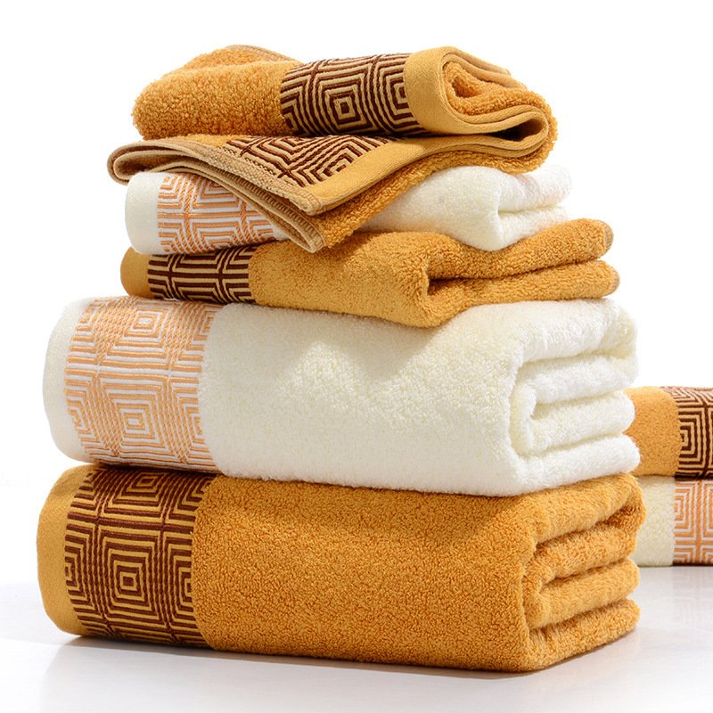 New bath 100% cotton bamboo fiber customize logo home use soft hotel bamboo cotton towels
